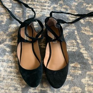 Steve Madde Lace Up Flats